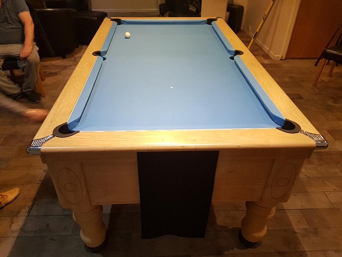 Pool Table Recovers