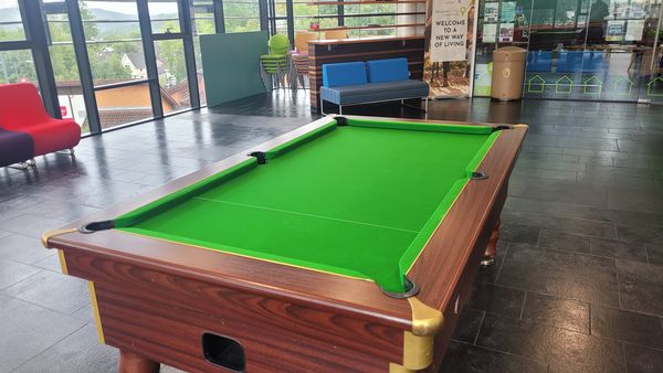 Cardiff University pool table recover