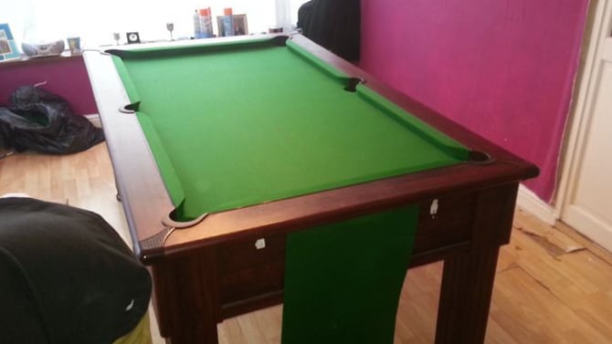 Newport Gwent pool table recloth NP19
