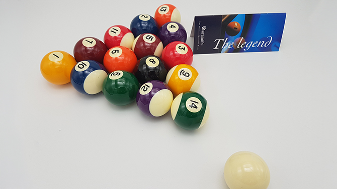 Aramith Pool Ball Set Spots & Stripes