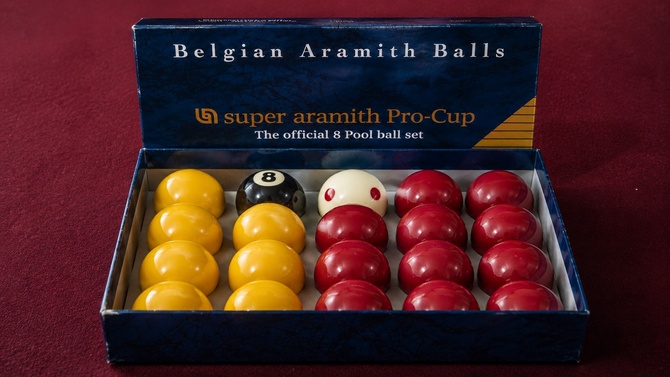 Aramith Pool Balls Pro Cup